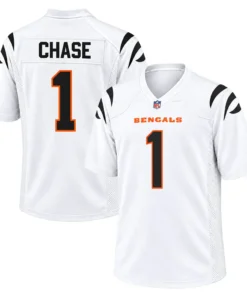 Cincinnati Bengals Ja'Marr Chase White Jersey