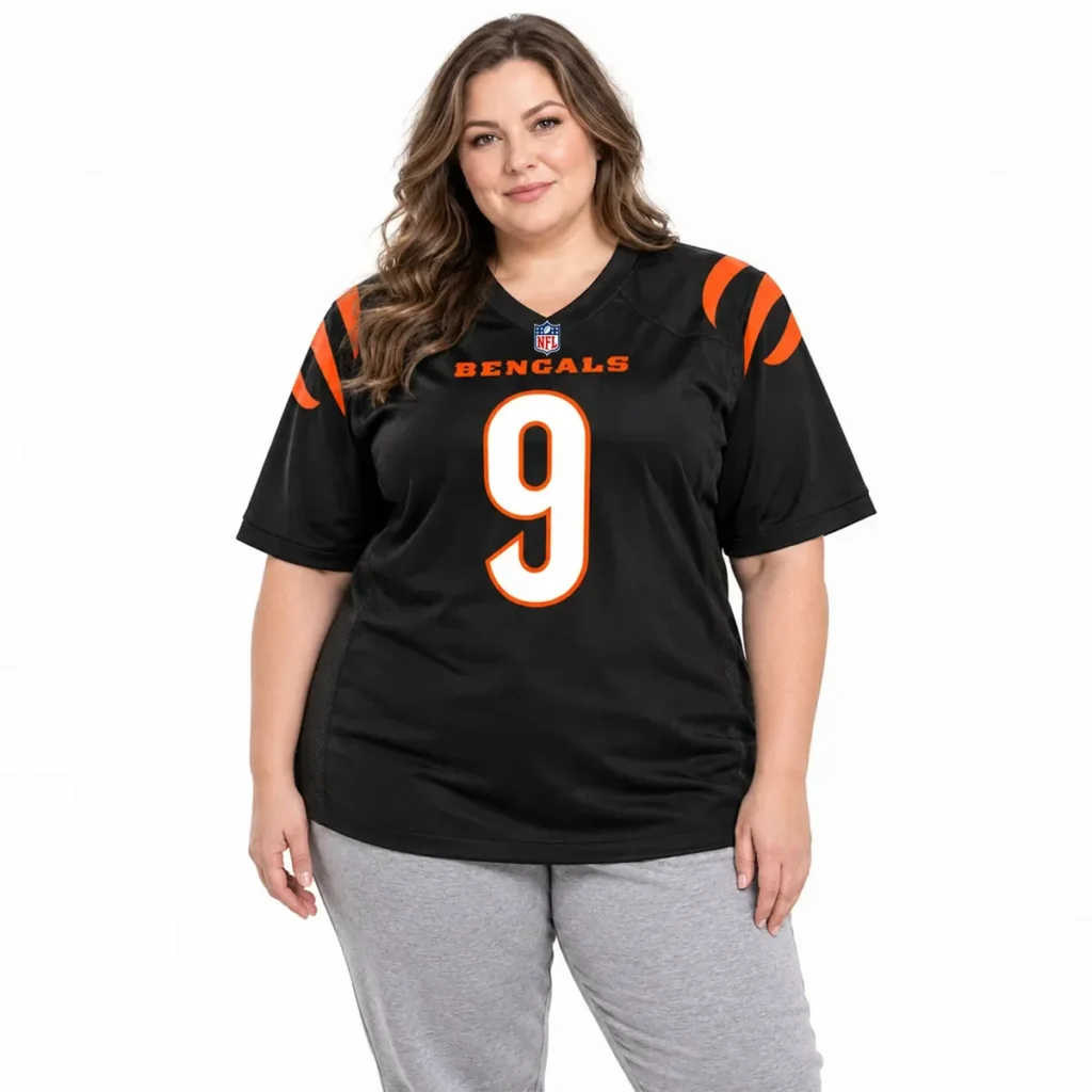 Cincinnati Bengals Joe Burrow Black Jersey – Stadium Ready Fan Style
