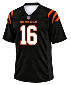 Cincinnati Bengals Joe Flacco Black Jersey – alternate view 4