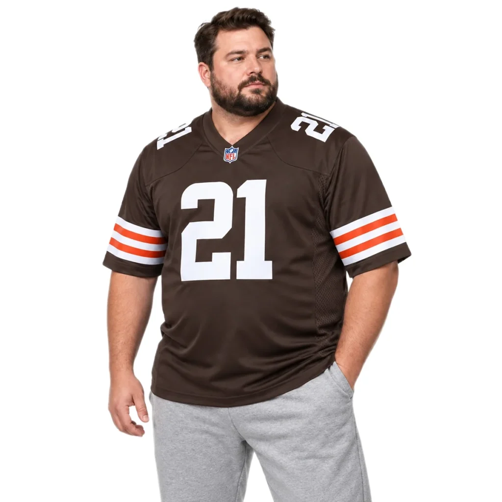 Cleveland Browns Denzel Ward Brown Jersey – Season Pride Edition