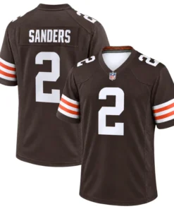 Cleveland Browns Shedeur Sanders Brown Jersey