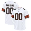 Cleveland Browns White Custom Jersey