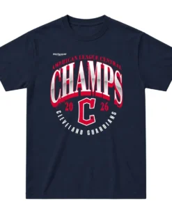 Cleveland Guardians AL Central Champions T-Shirt – alternate view 3