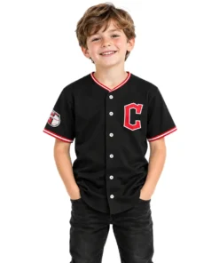 Cleveland Guardians Chase DeLauter Black Jersey – alternate view 5