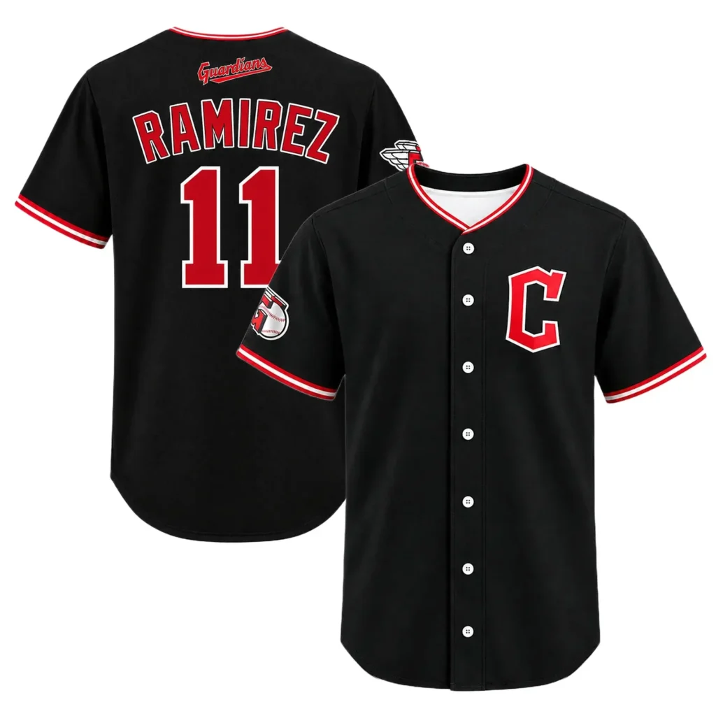 Cleveland Guardians Jose Ramirez Alternate Jersey – Personalized Fan Edition