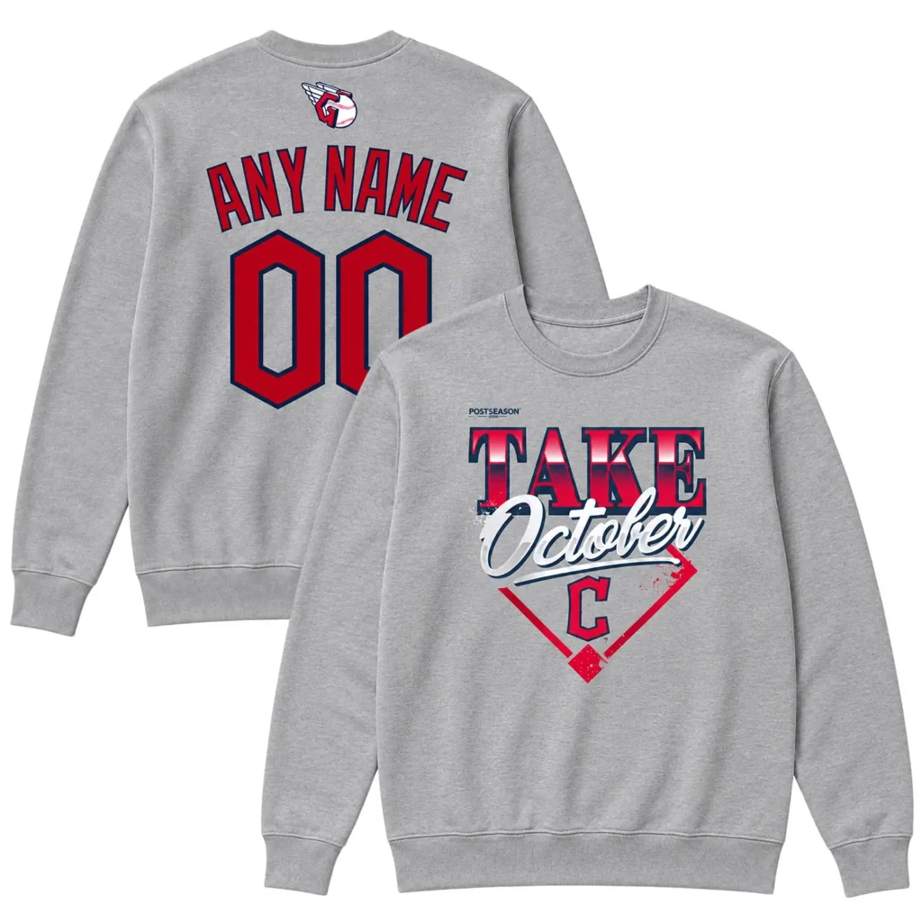 Cleveland Guardians Locker Room Custom Champions Sweatshirt – Game Day Crewneck