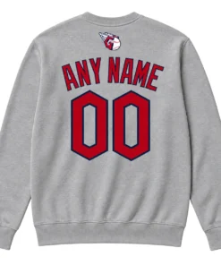 Cleveland Guardians Locker Room Custom Champions Sweatshirt – back view