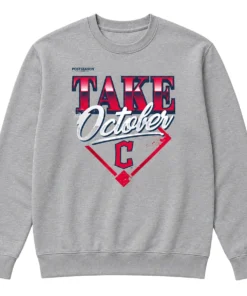 Cleveland Guardians Locker Room Custom Champions Sweatshirt – front view
