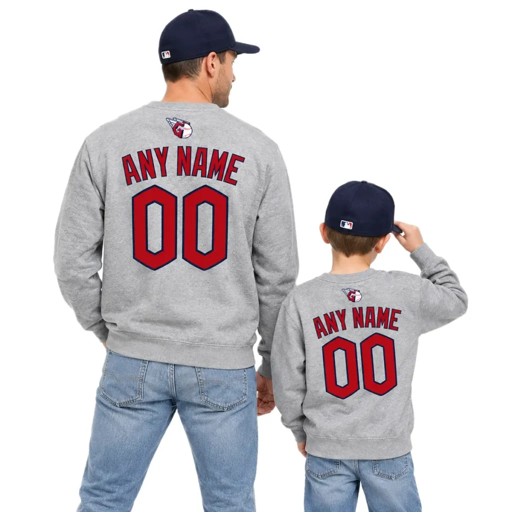 Cleveland Guardians Locker Room Custom Champions Sweatshirt – Game Day Crewneck