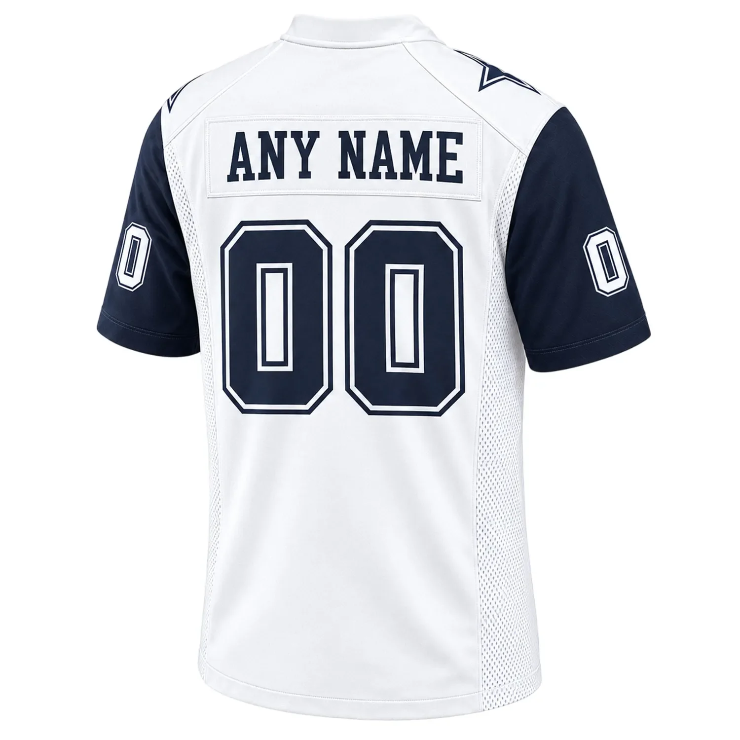 Dallas Cowboys Alternate Custom Jersey – back view