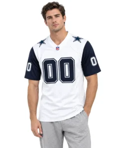 Dallas Cowboys Alternate Custom Jersey – model view