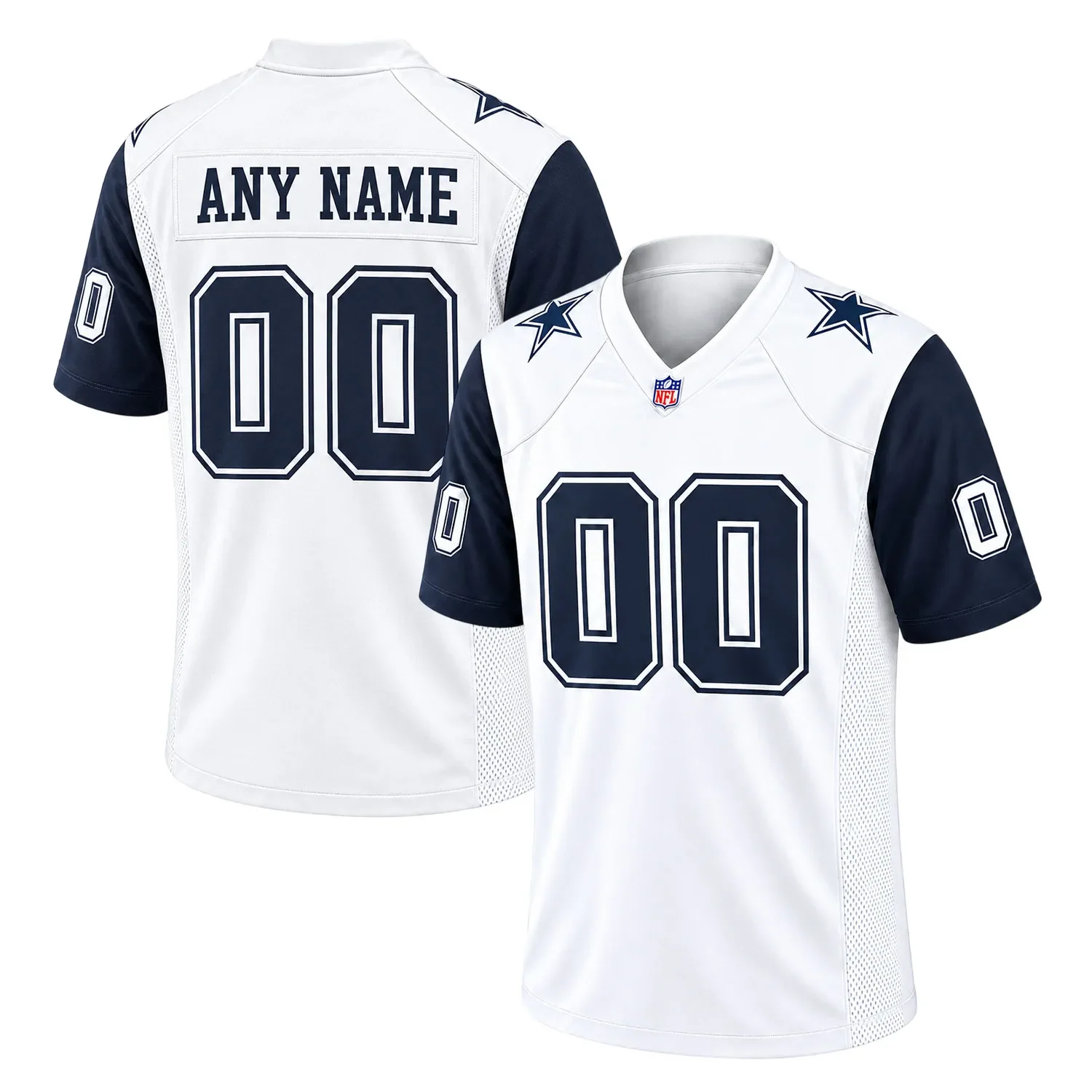Dallas Cowboys Alternate Custom Jersey