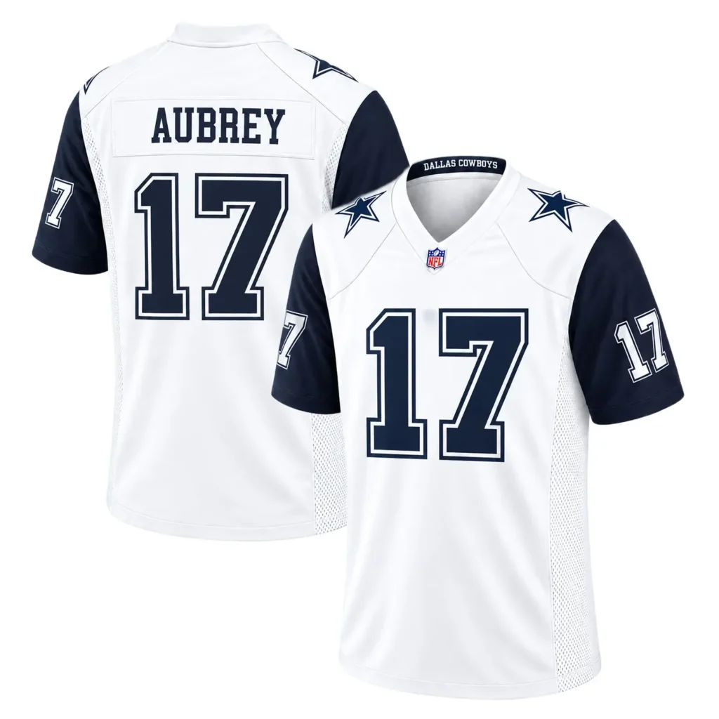Dallas Cowboys Brandon Aubrey Jersey – Name & Number Fan Jersey