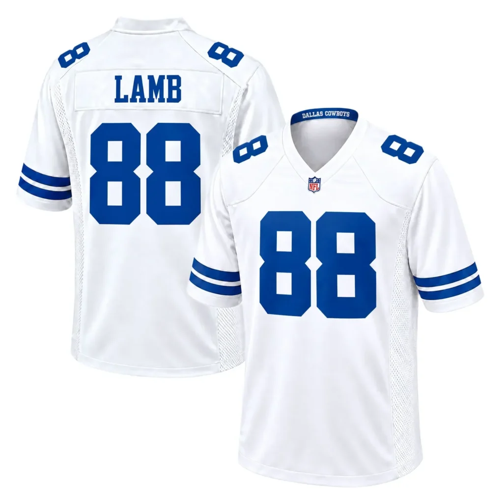 Dallas Cowboys CeeDee Lamb Jersey – Game Day Fan Jersey