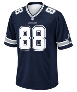 Dallas Cowboys CeeDee Lamb Navy Jersey – front view