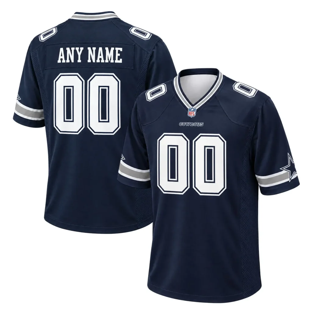 Dallas Cowboys Custom Jersey – Game Day Fan Jersey