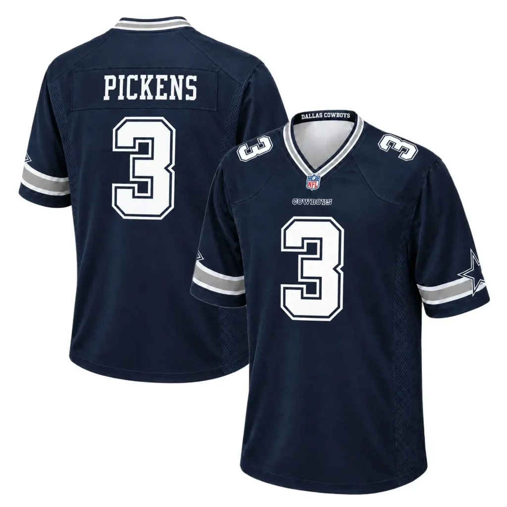 Dallas Cowboys George Pickens Jersey – Home Crowd Fan Style