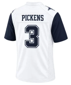 Dallas Cowboys George Pickens Jersey – back view