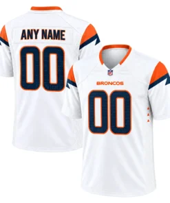 Denver Broncos Away Custom Jersey