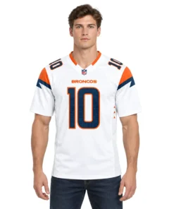 Denver Broncos Bo Nix Jersey – model view