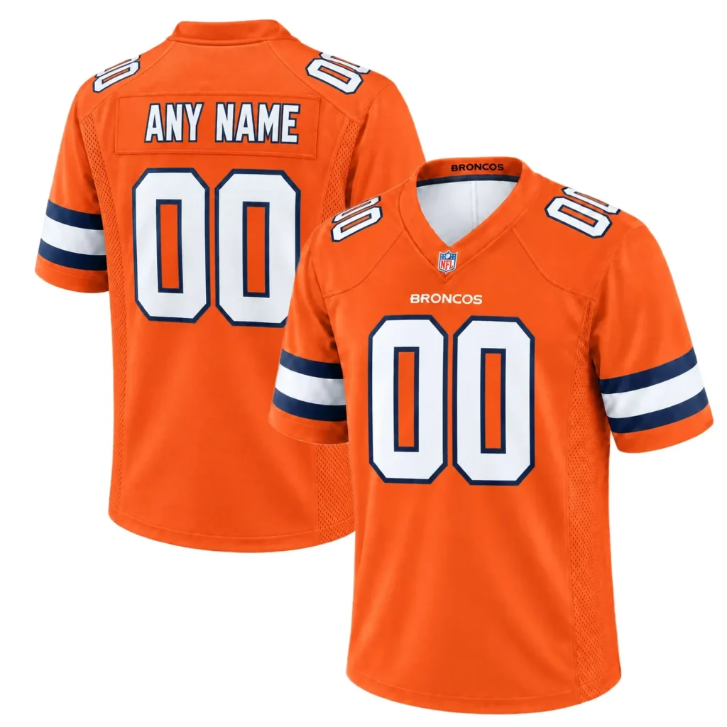 Denver Broncos Custom Jersey – Matchday Fan Edition