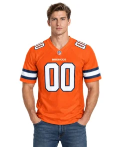 Denver Broncos Custom Jersey – model view