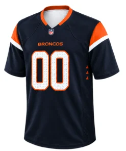 Denver Broncos Navy Jersey – front view