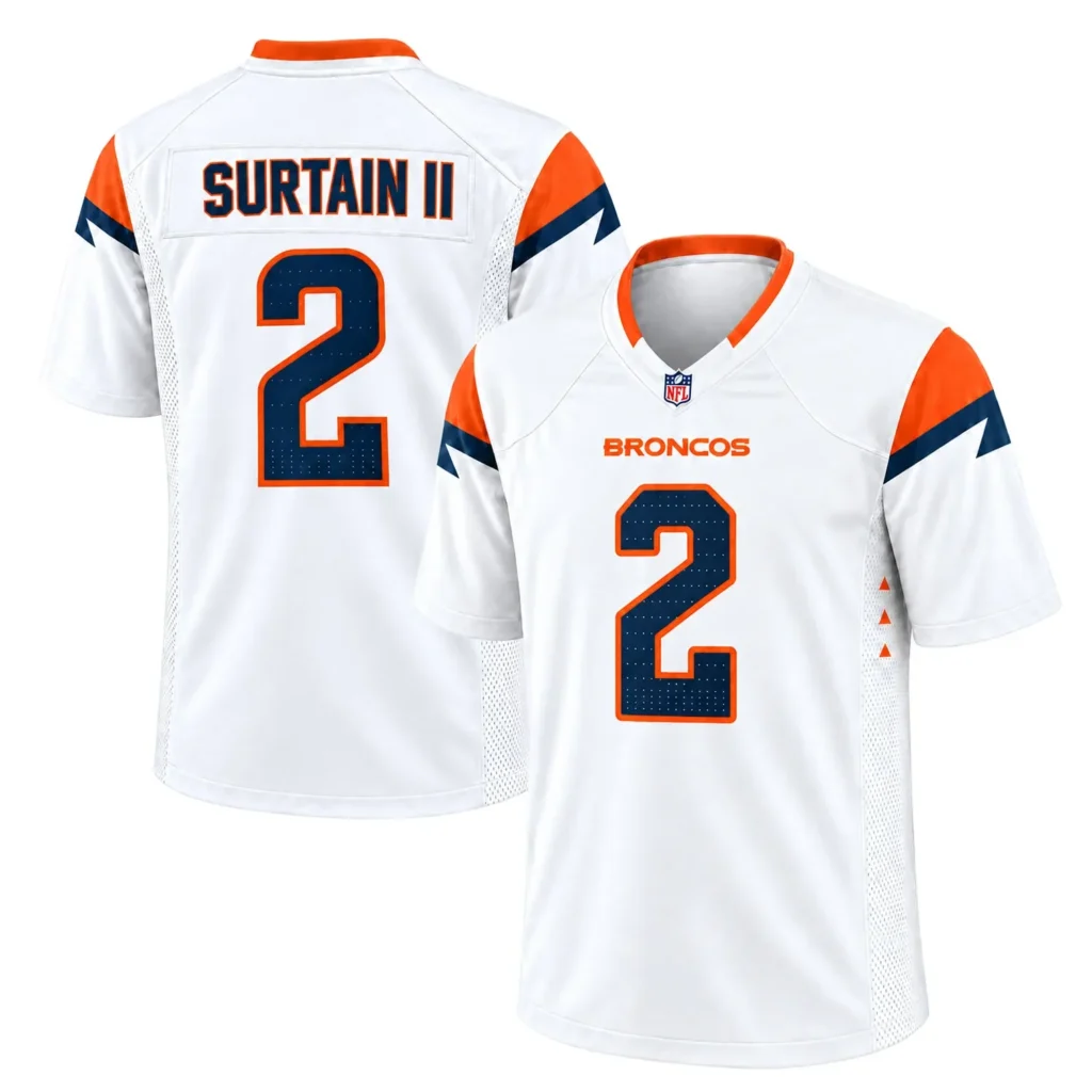 Denver Broncos Patrick Surtain II Jersey – Matchday Fan Edition
