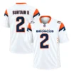 Denver Broncos Patrick Surtain II White Jersey