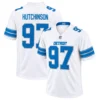 Detroit Lions Aidan Hutchinson White Jersey