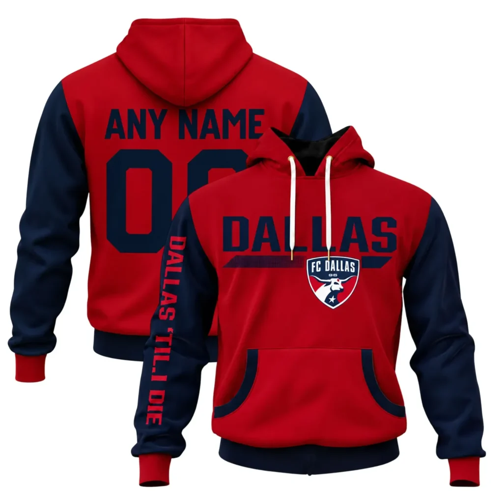 FC Dallas Custom Hoodie – Cold Night Fan Edition