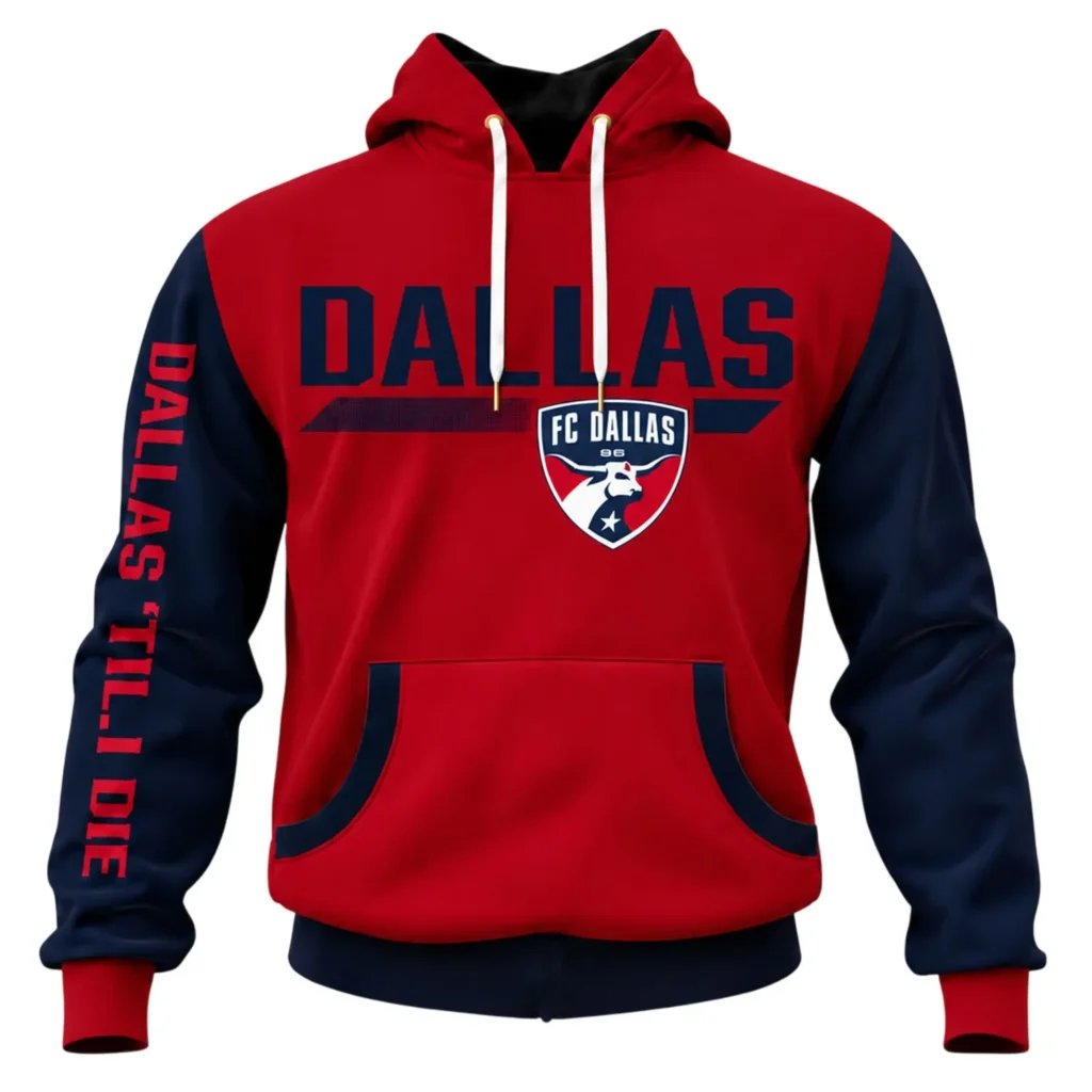 FC Dallas Custom Hoodie – Cold Night Fan Edition