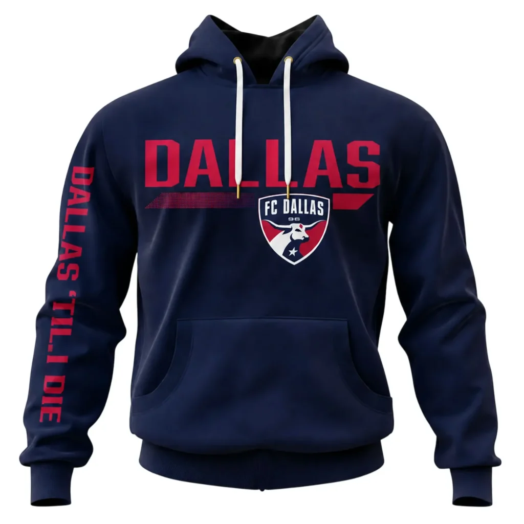 FC Dallas Custom Hoodie – Game Day Pullover