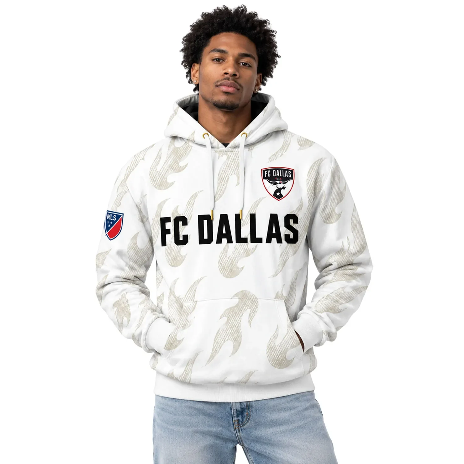 FC Dallas Hoodie – model view