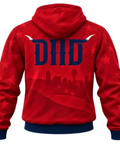 FC Dallas Red Hoodie – back view