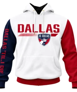 FC Dallas Retro Custom Hoodie – front view