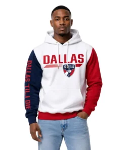 FC Dallas Retro Custom Hoodie – model view