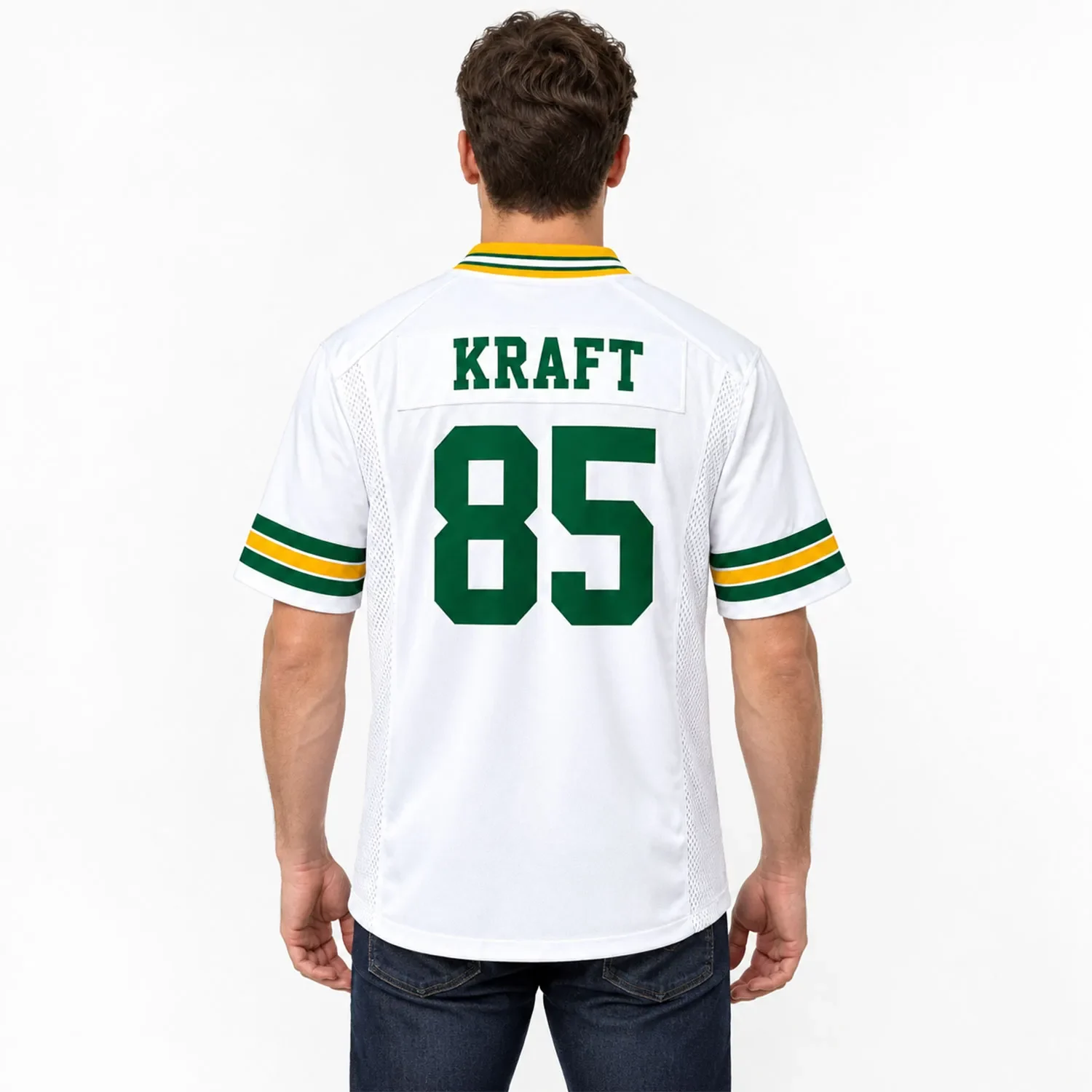 Green Bay Packers Christian Watson Jersey – model view