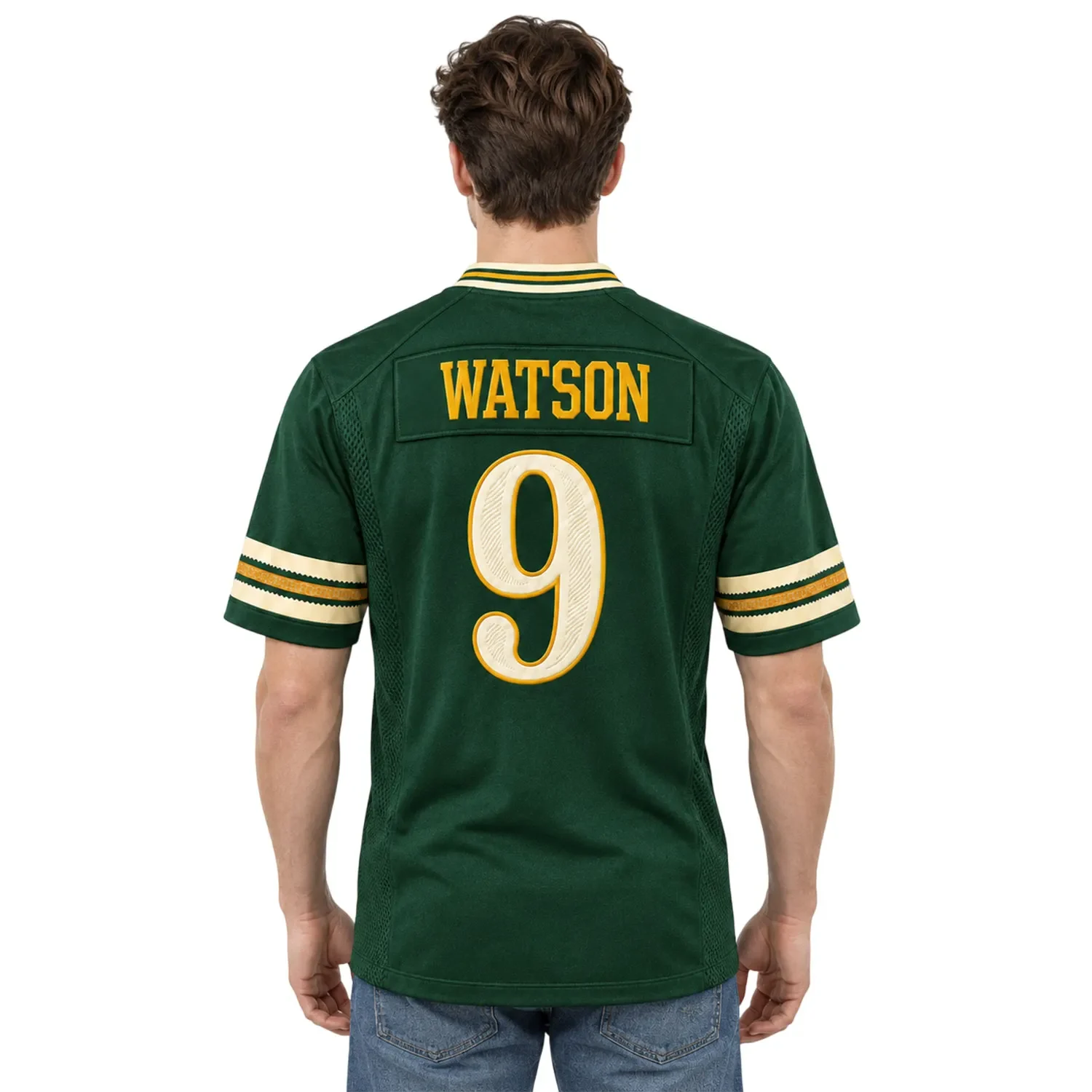 Green Bay Packers Christian Watson Jersey – model view