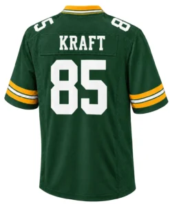 Green Bay Packers Christian Watson White Jersey – back view