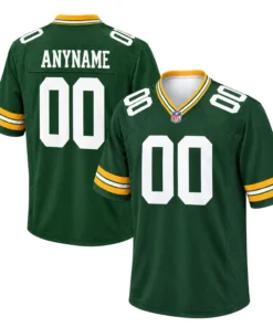 Green Bay Packers Green Custom Jersey