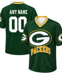 Green Bay Packers Green Custom Jersey