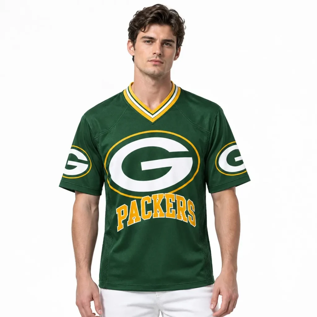 Green Bay Packers Green Custom Jersey – Personalized Fan Edition