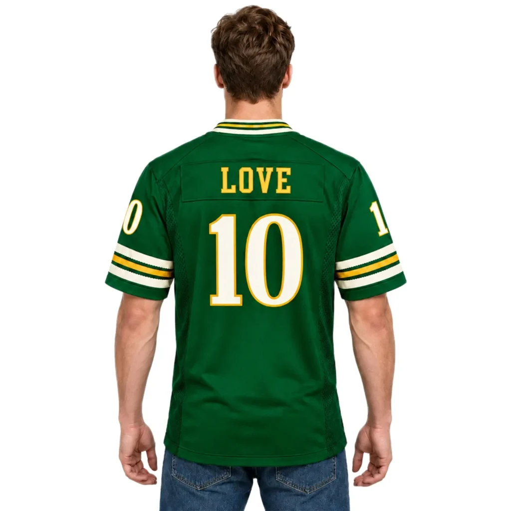Green Bay Packers Jordan Love Green Jersey – Stadium Ready Fan Style