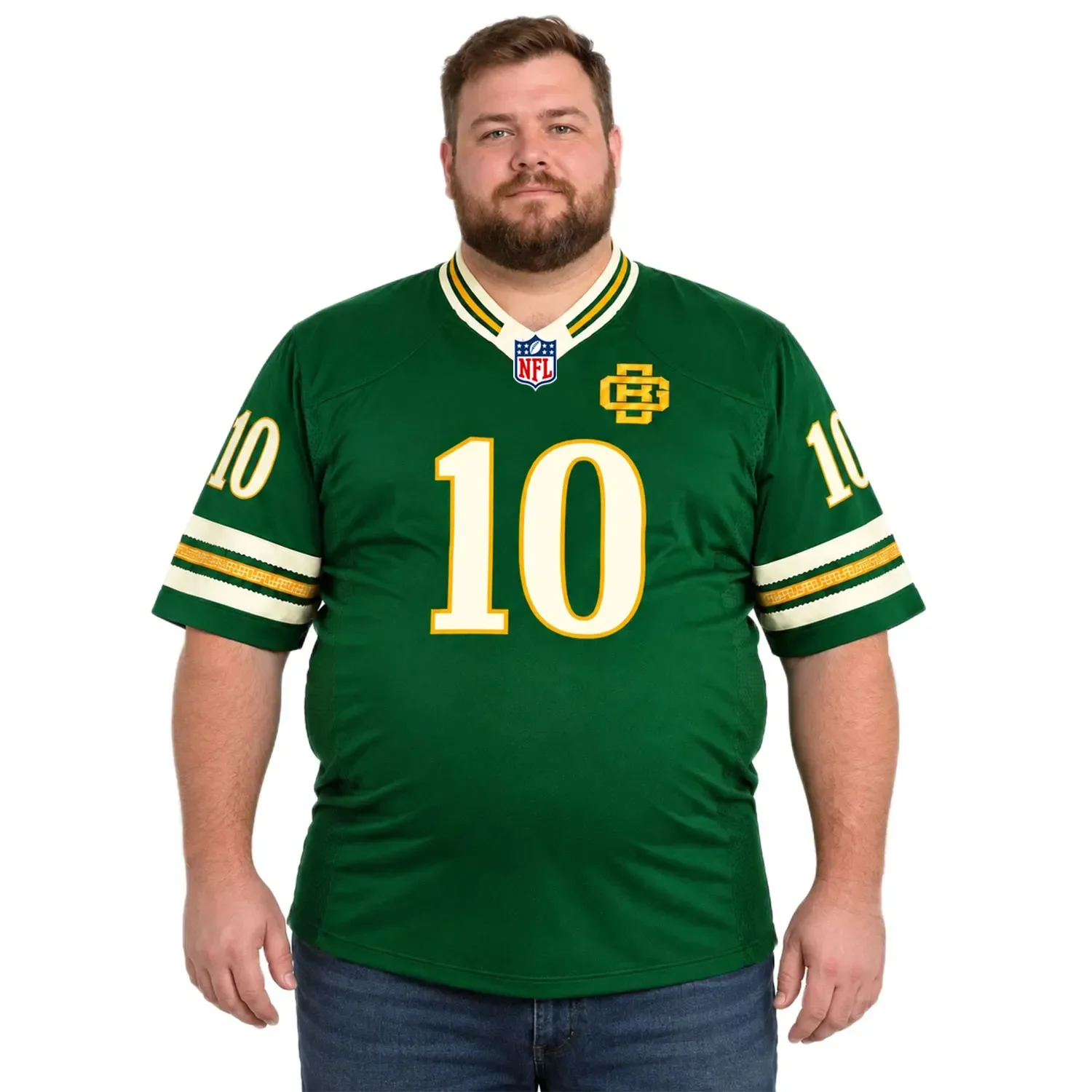 Green Bay Packers Jordan Love Green Jersey – alternate view 5