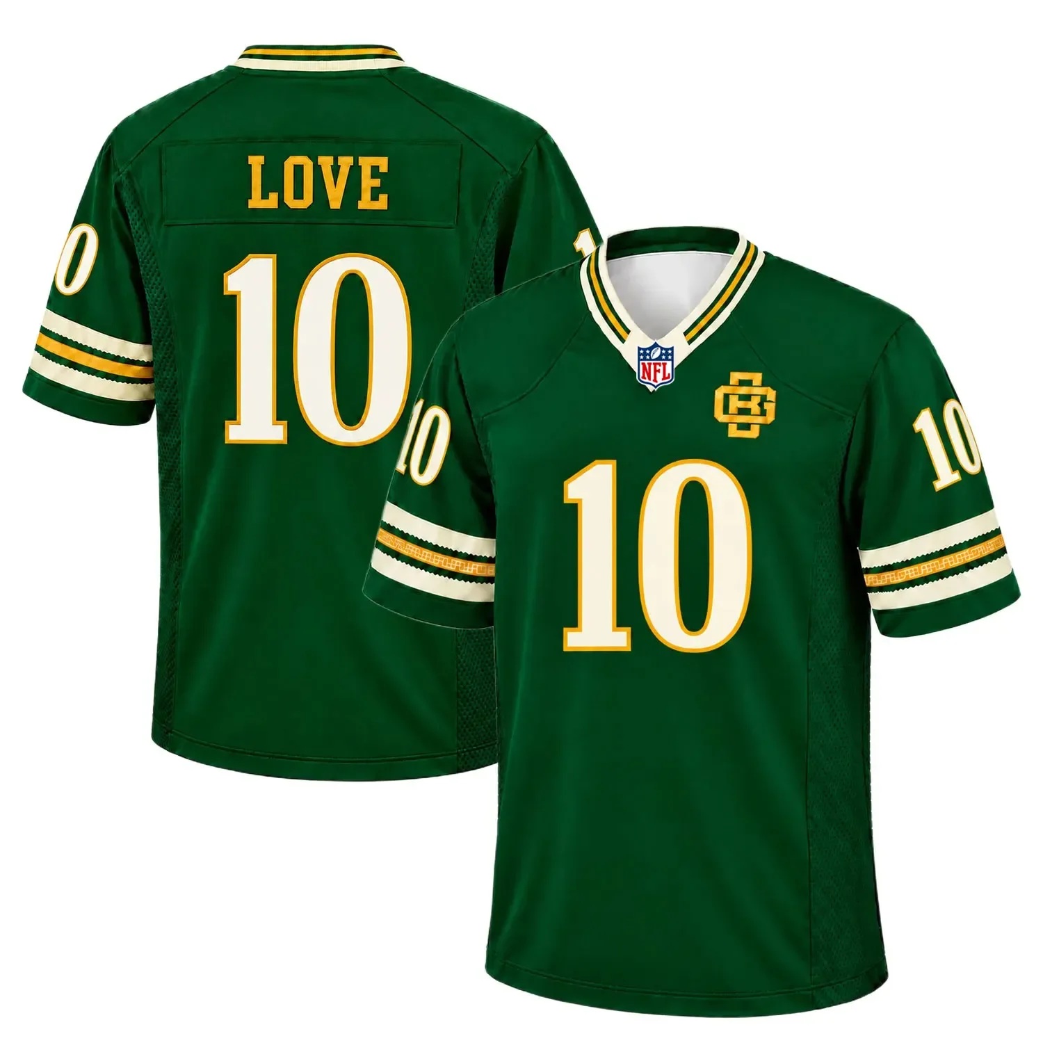 Green Bay Packers Jordan Love Green Jersey