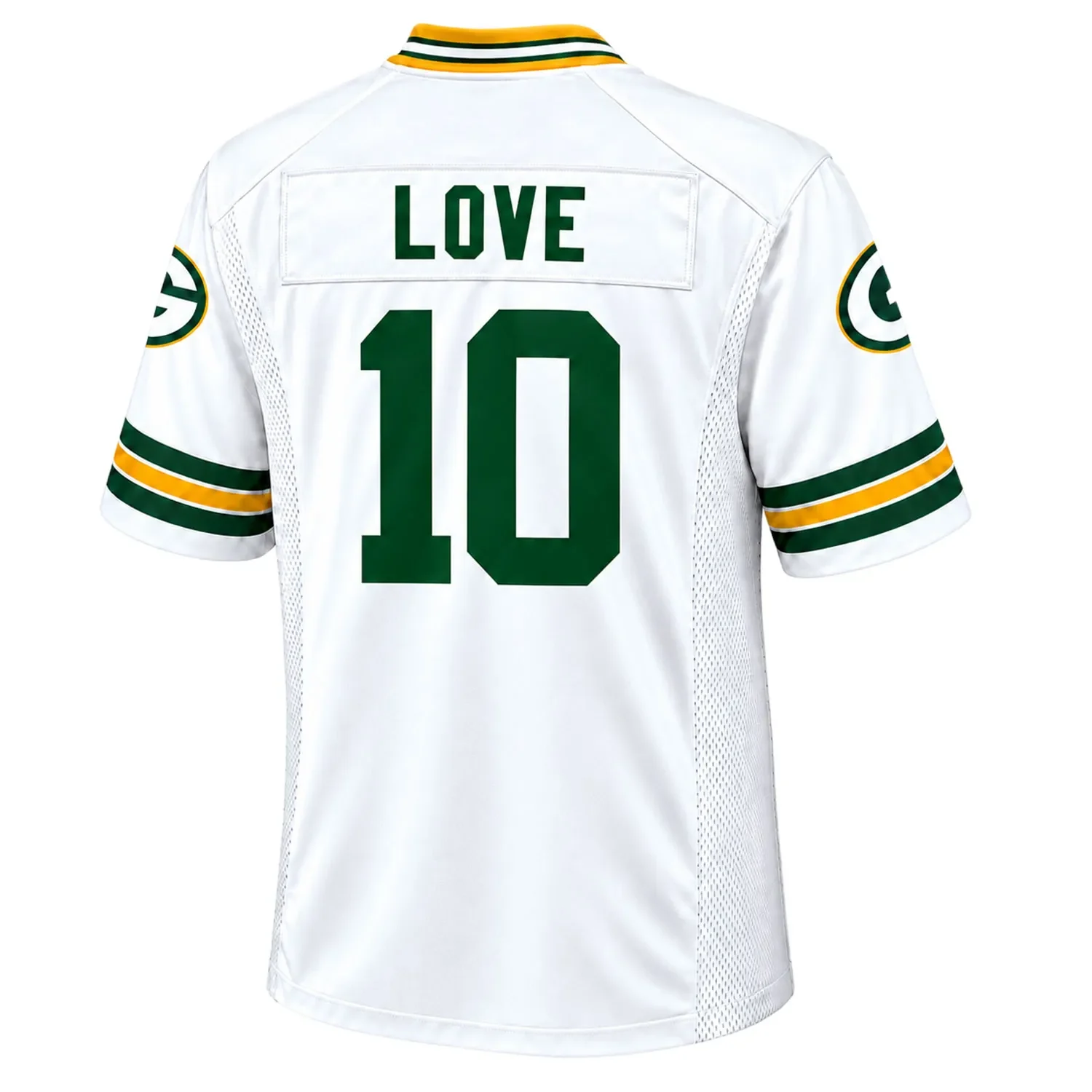 Green Bay Packers Jordan Love Jersey – back view