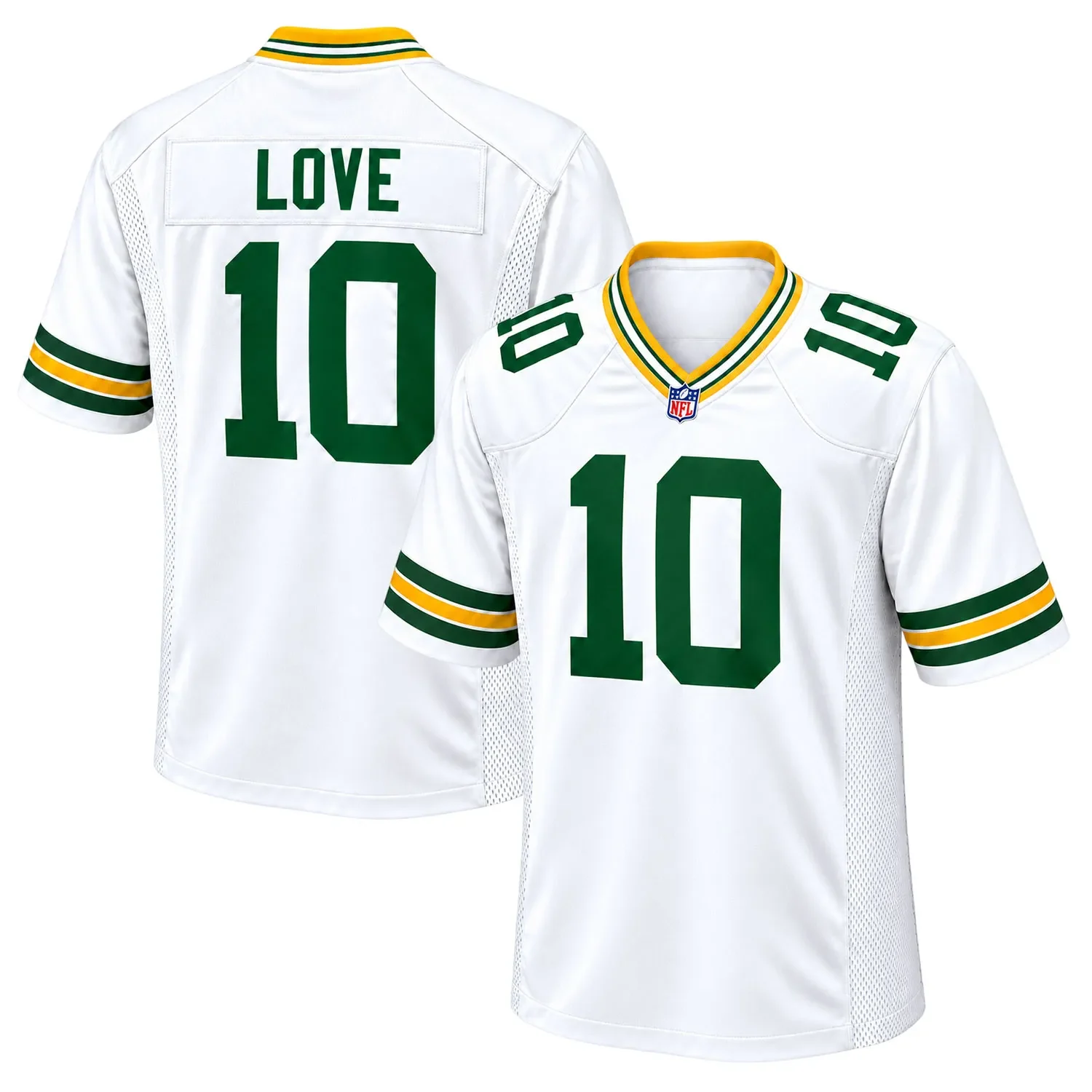 Green Bay Packers Jordan Love White Jersey