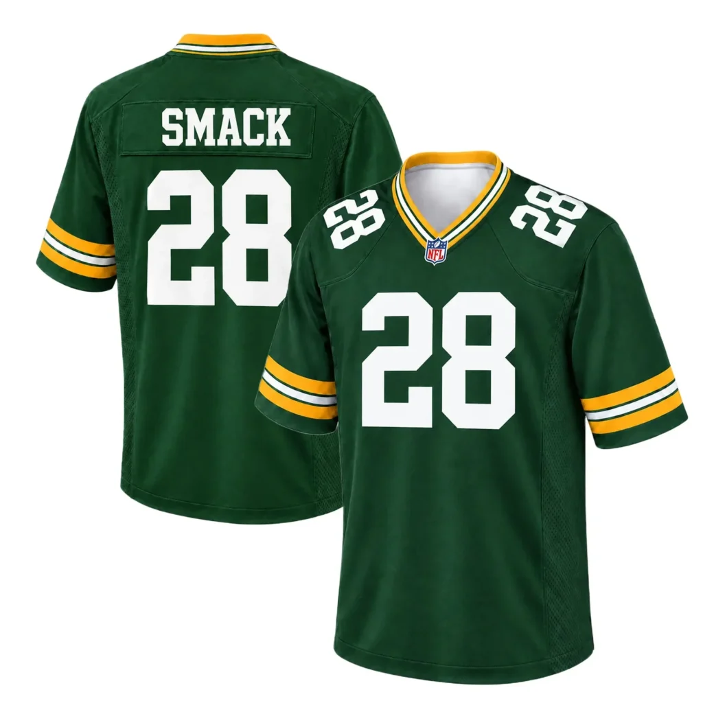 Green Bay Packers Trey Smack Jersey – Matchday Fan Edition