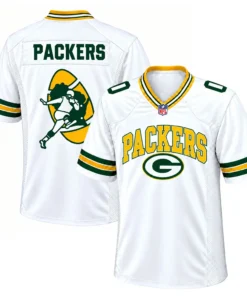 Green Bay Packers White Jersey